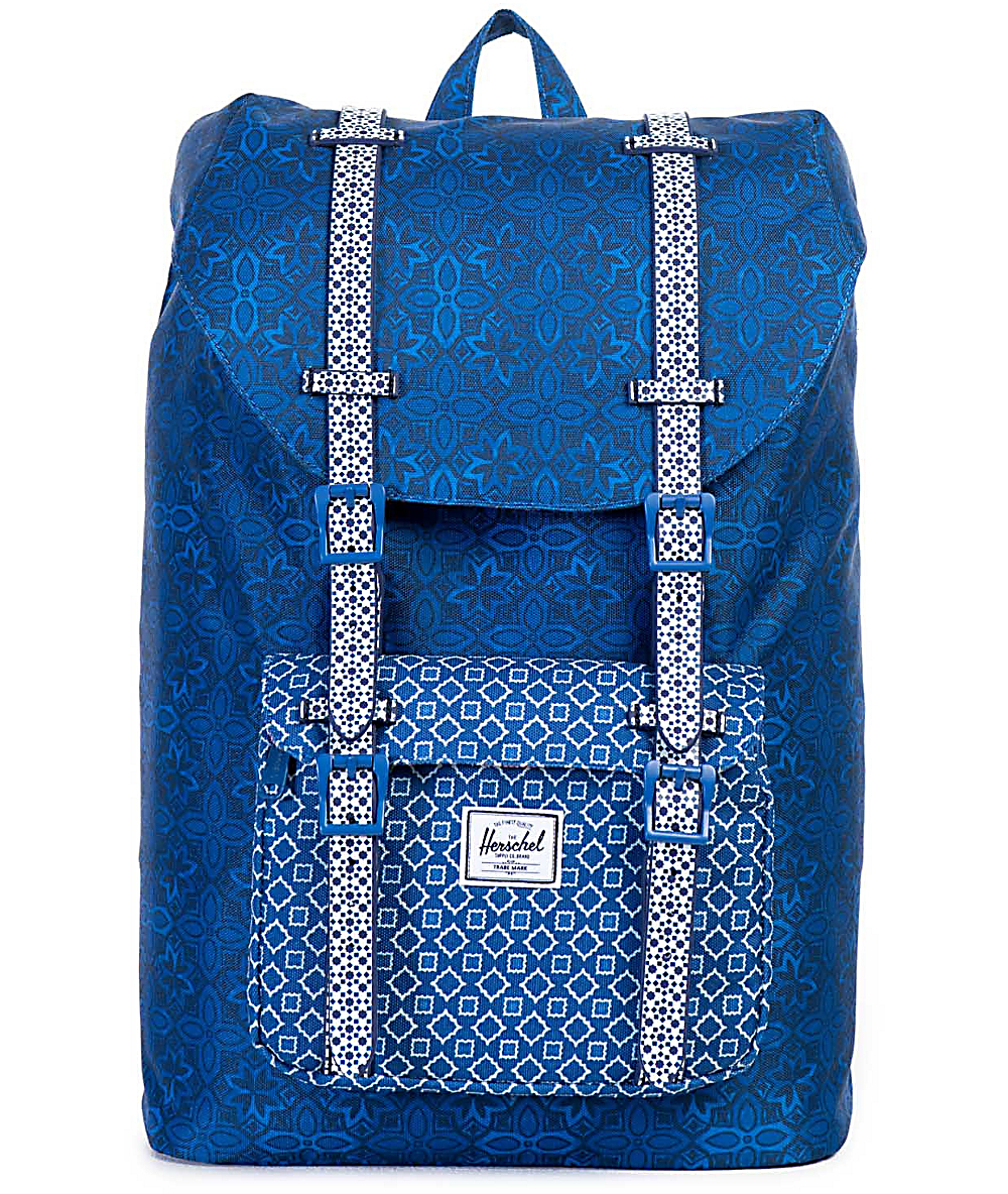 herschel blue jays backpack