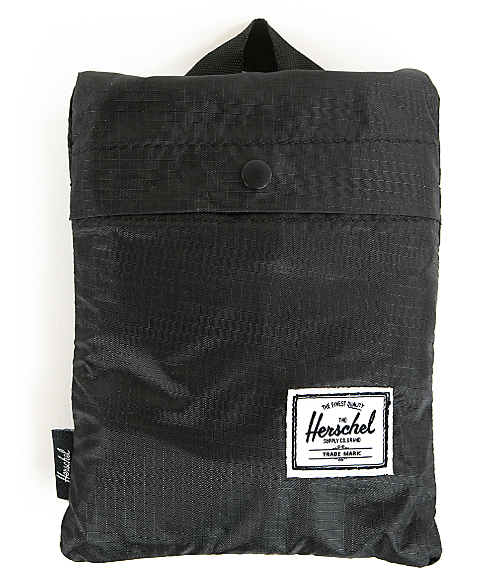 Herschel Supply Co. Packable Daypack Black Backpack | Zumiez
