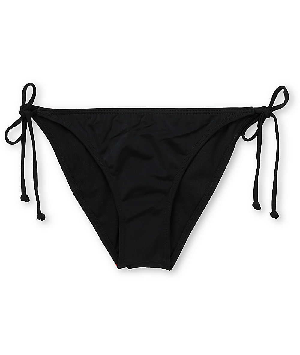 next black bikini bottoms