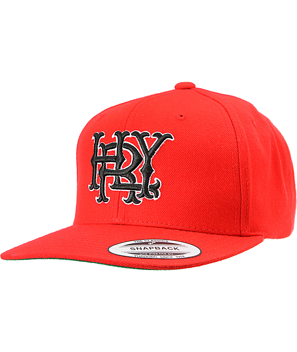 hurley red hat