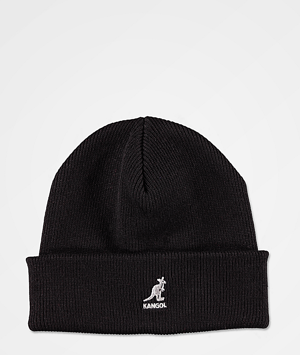 kangol black beanie