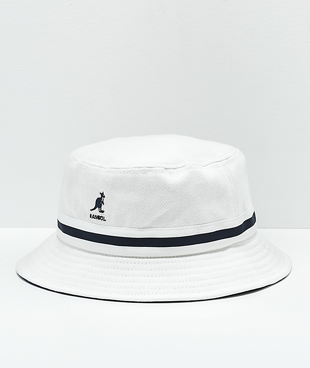 kangol stripe lahinch bucket hat