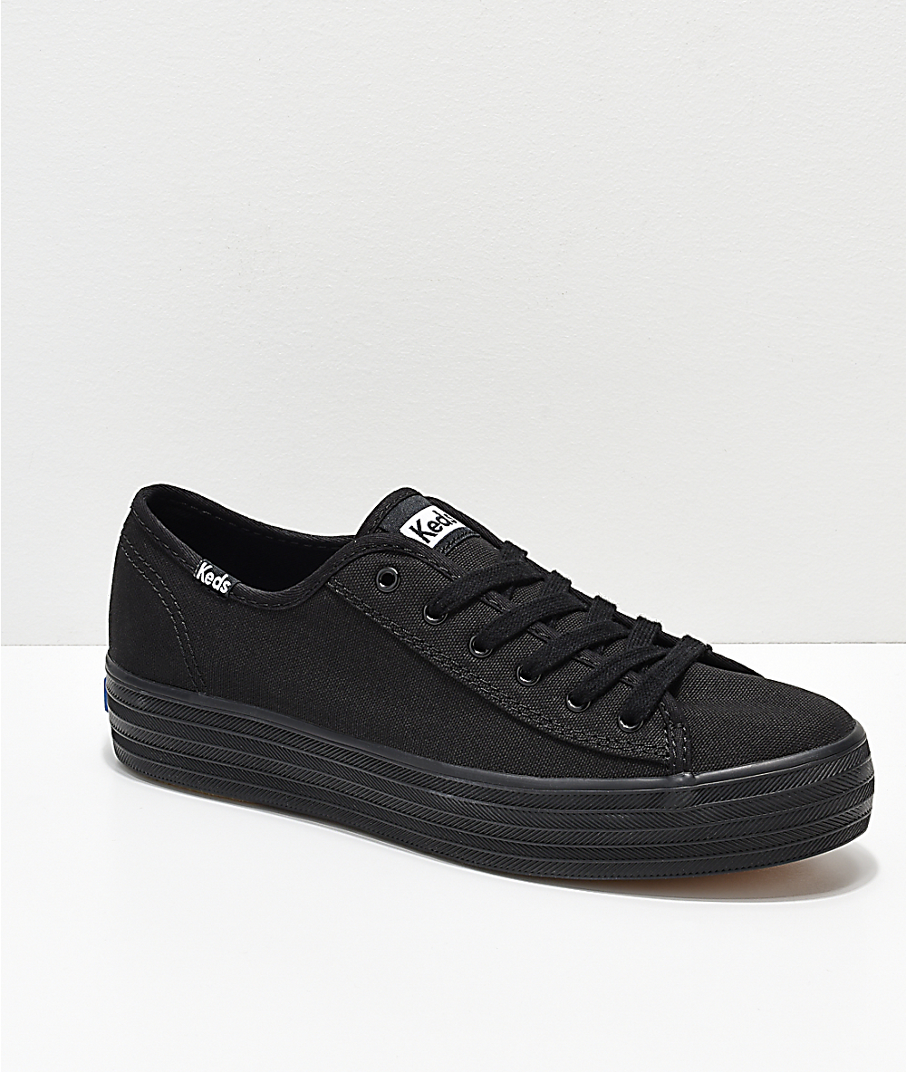 keds triple kick black