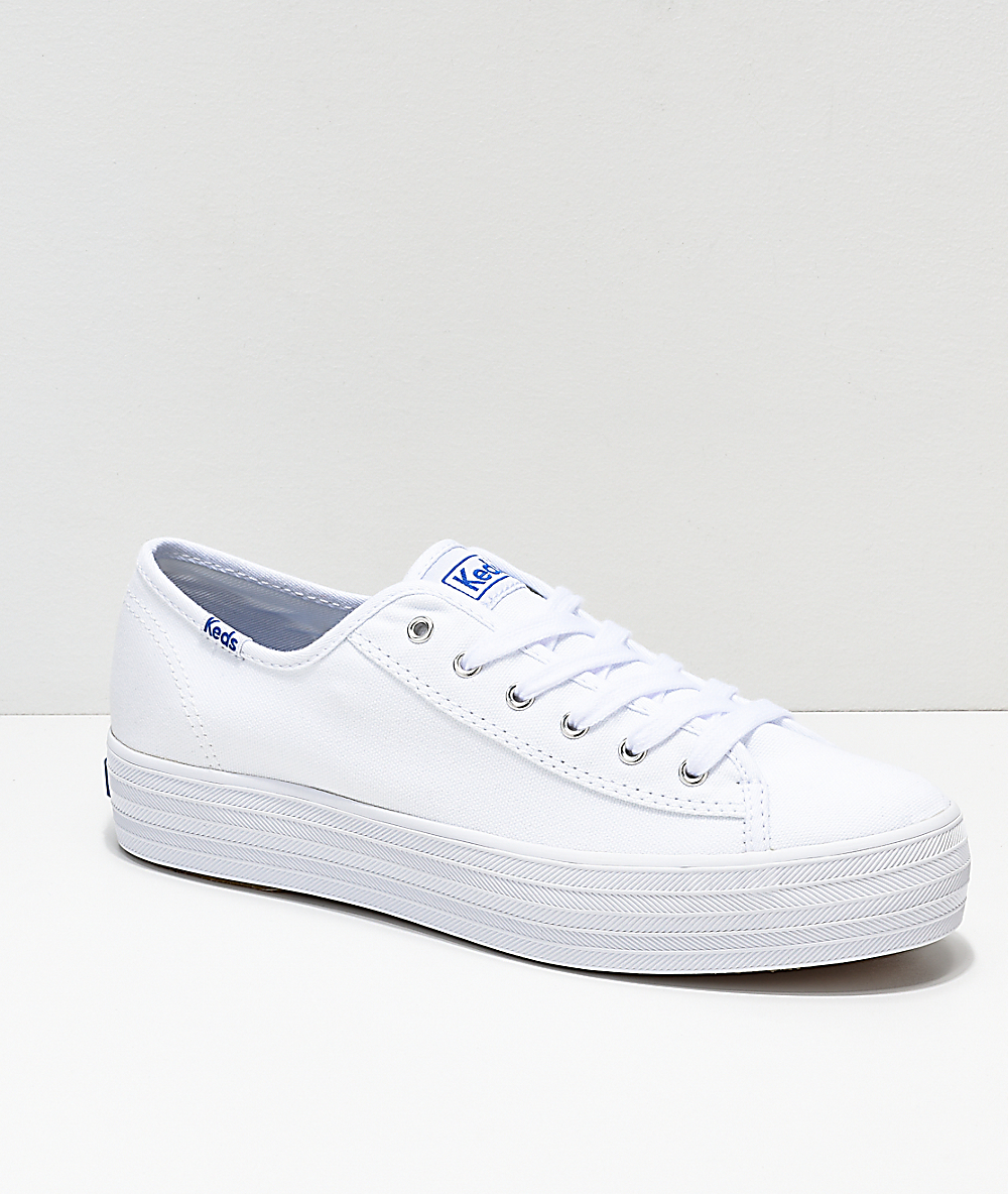 keds white canvas shoes