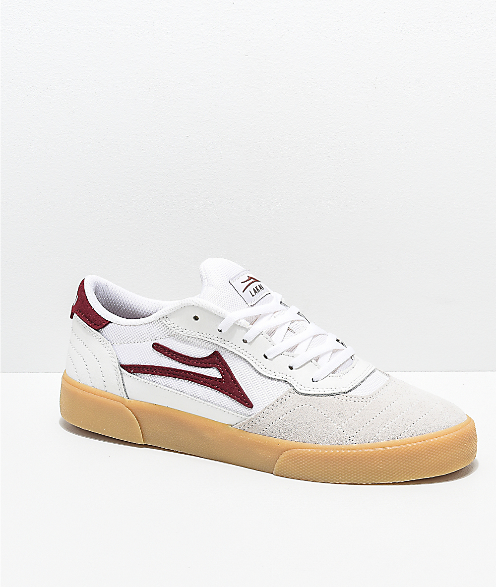 maroon skate shoes