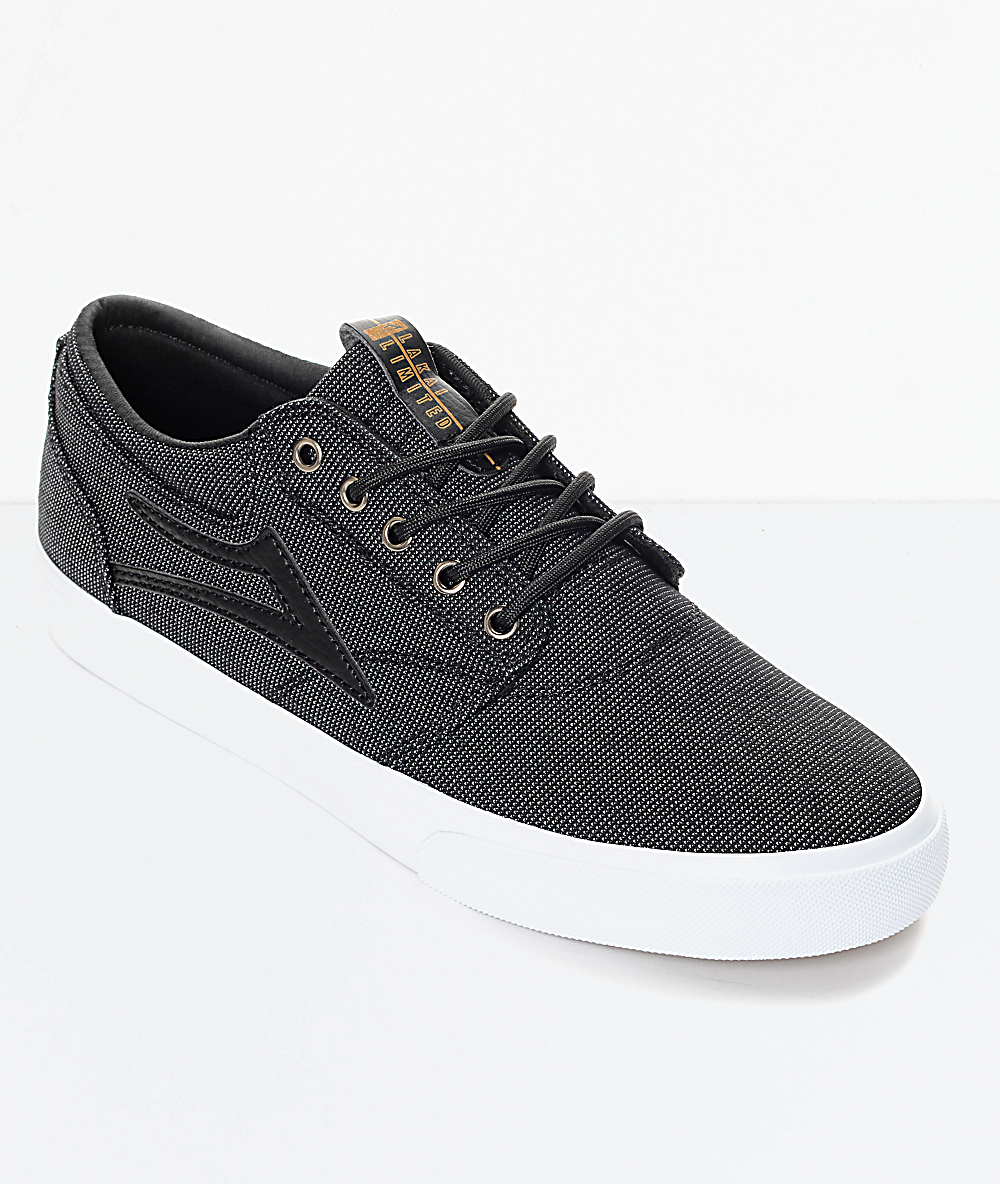 lakai griffin black textile