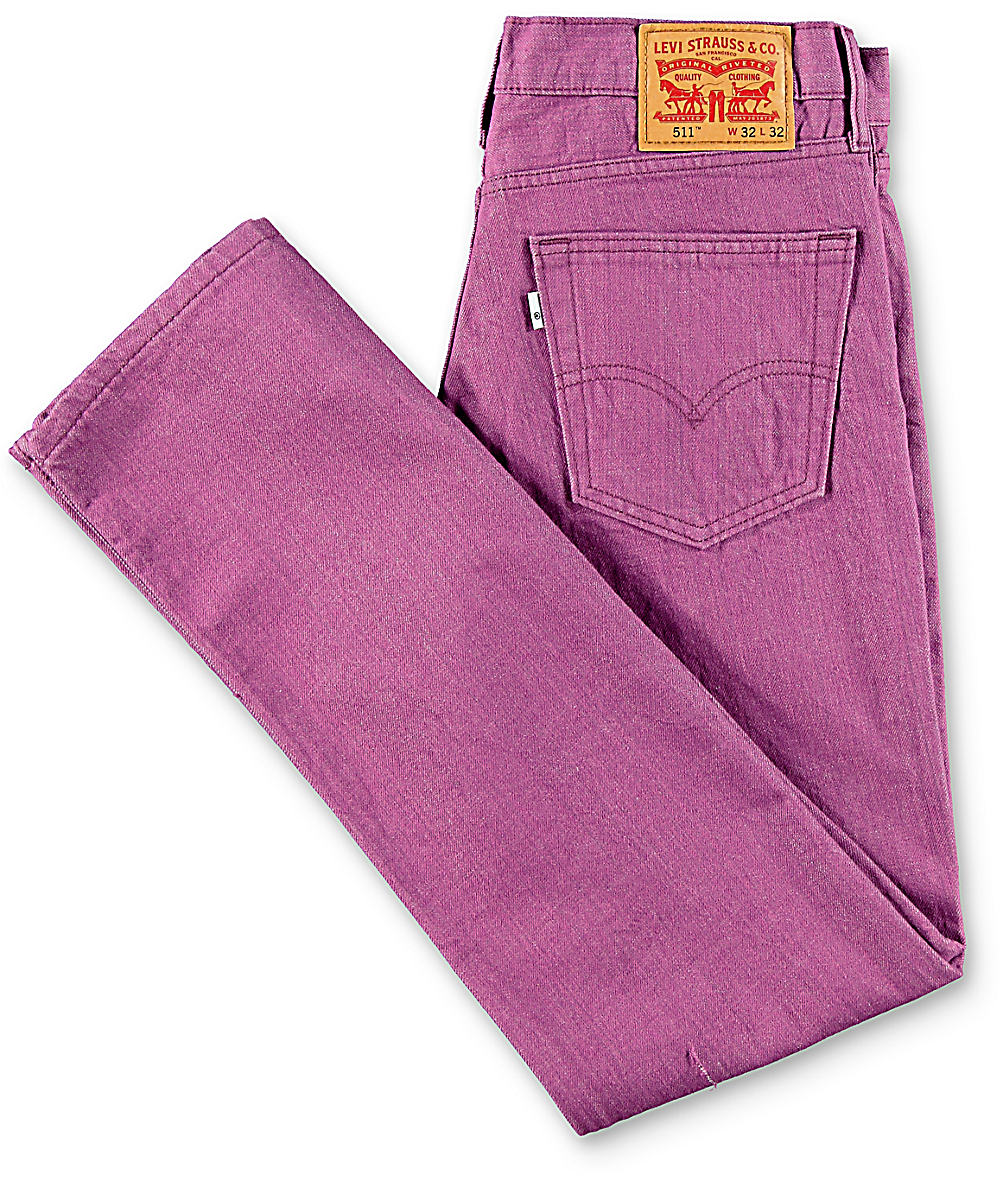 purple levis 511