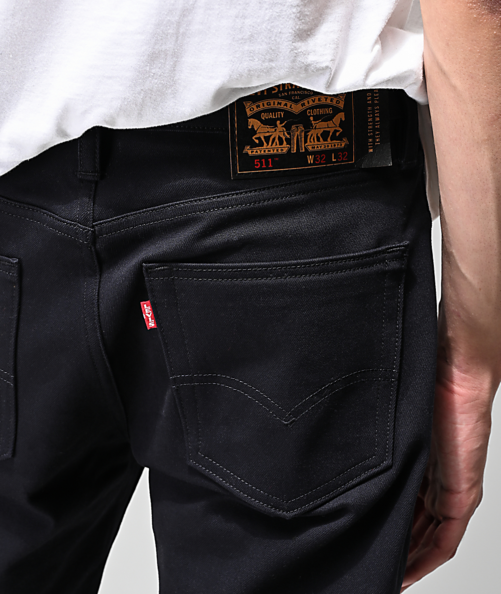 levi's skate 511 caviar bull