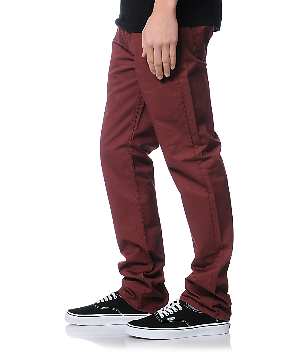 levis 511 burgundy jeans