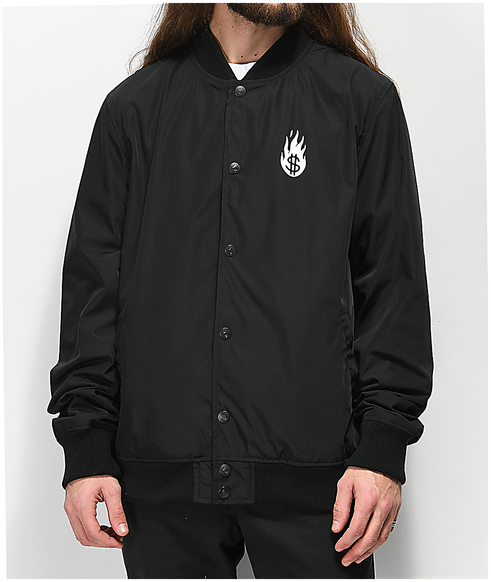 Lurking Class By Sketchy Tank Black Bomber Jacket