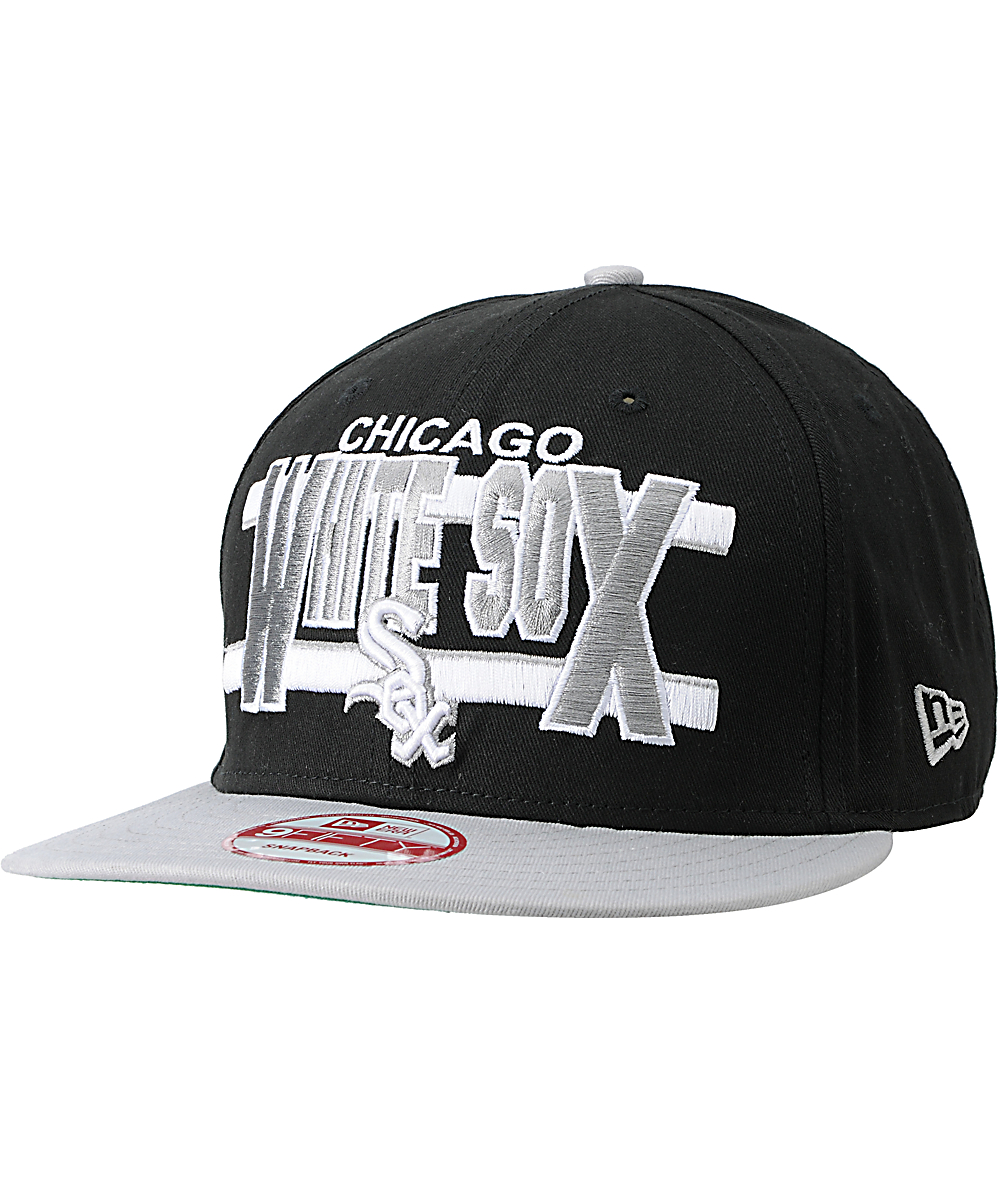 custom white sox hat