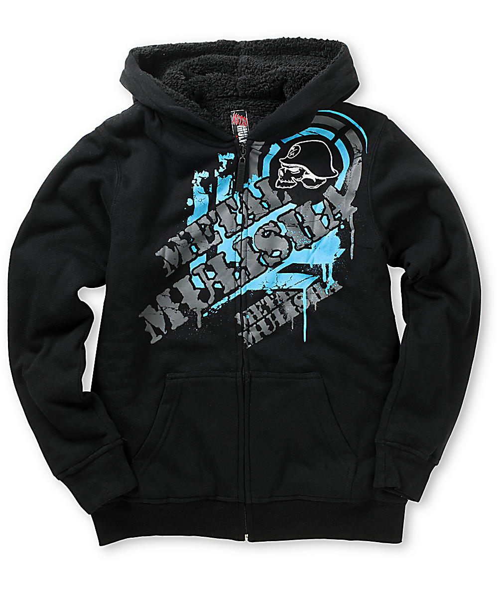 boys warriors hoodie