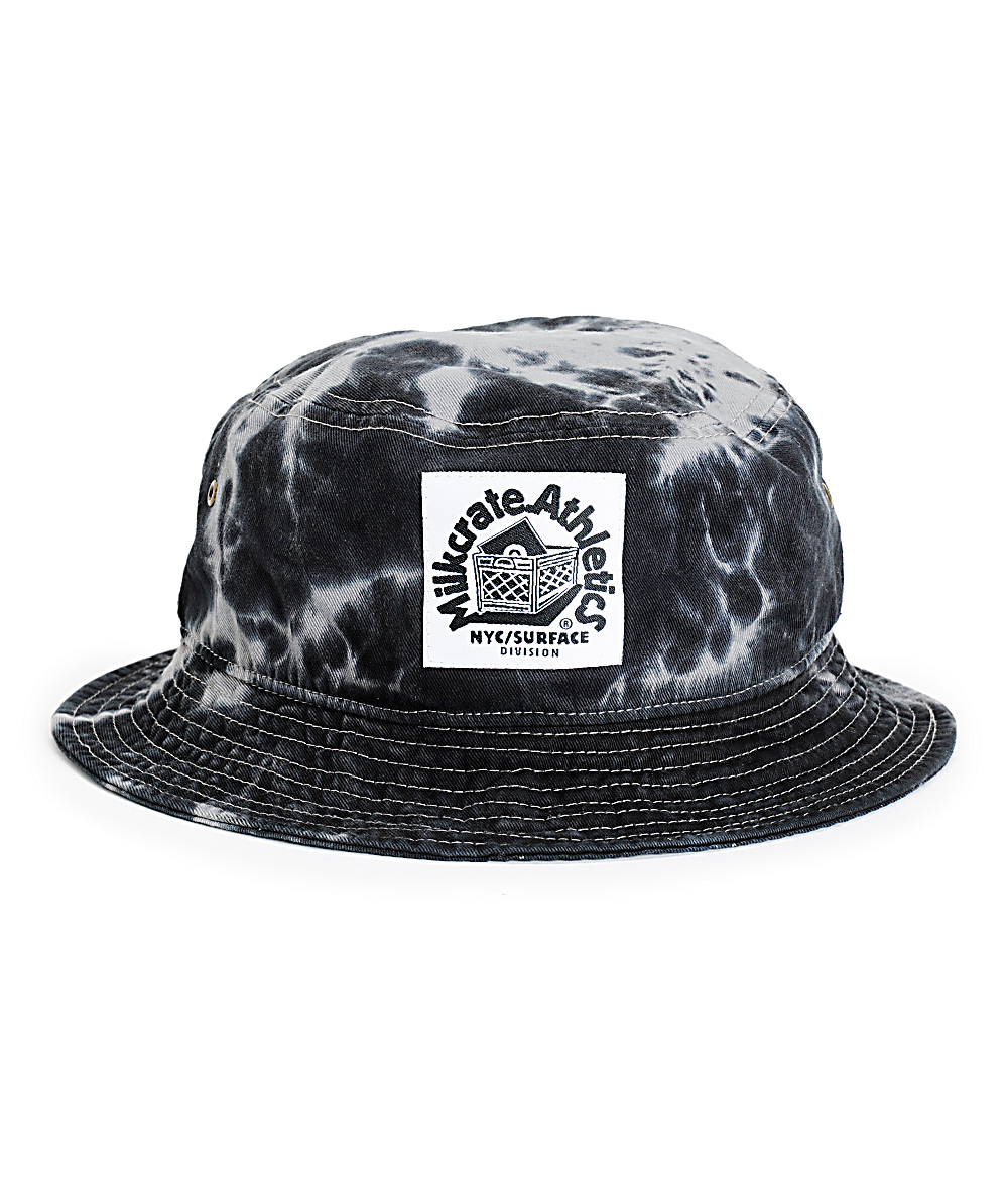 milkcrate athletics tie dye bucket hat