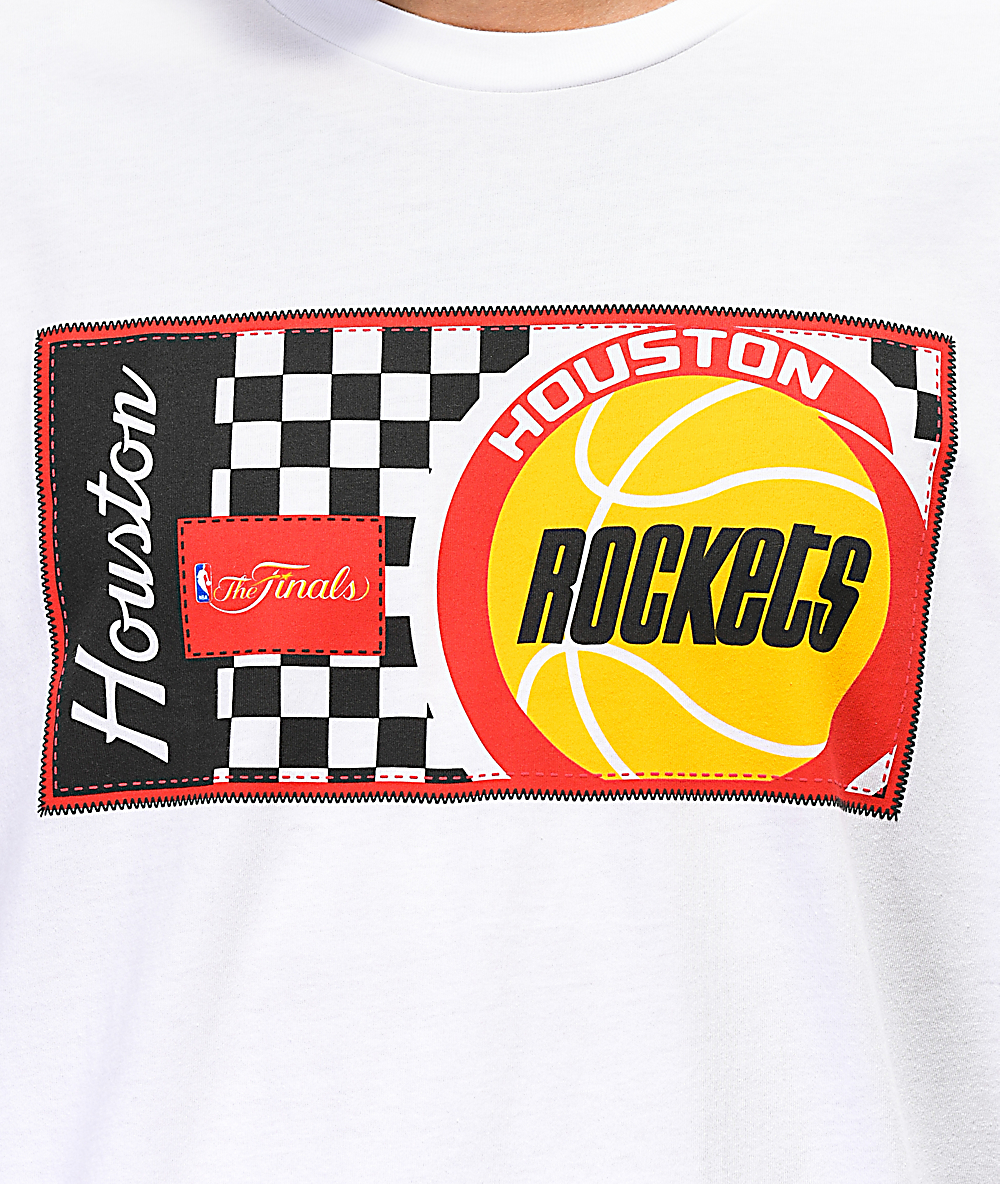 mitchell and ness rockets shirt