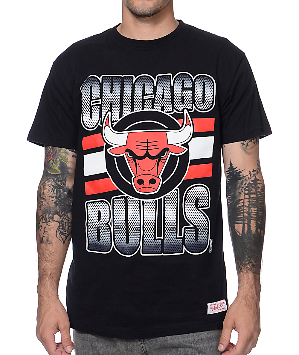 chicago bulls black t shirt