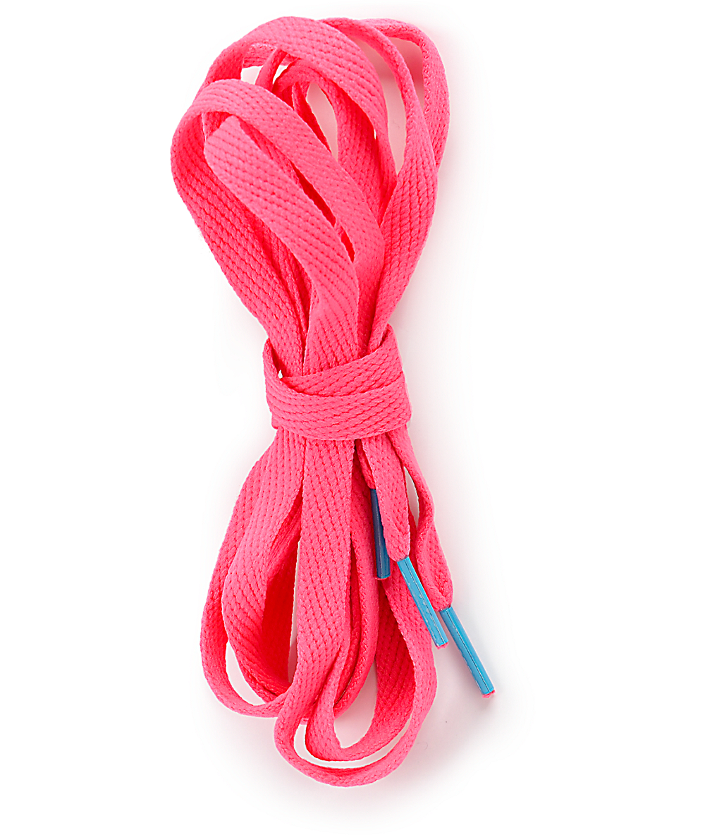 neon pink laces