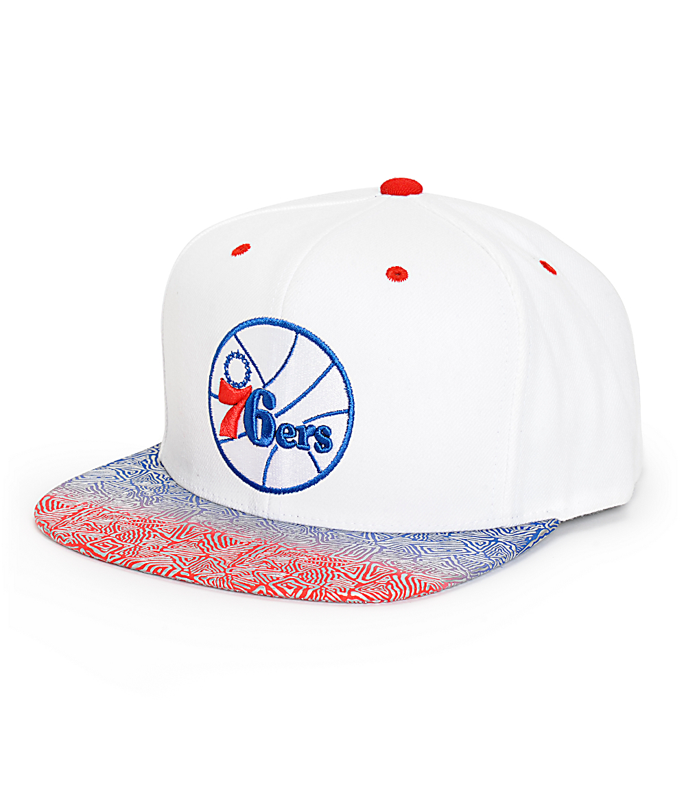 76ers snapback hats