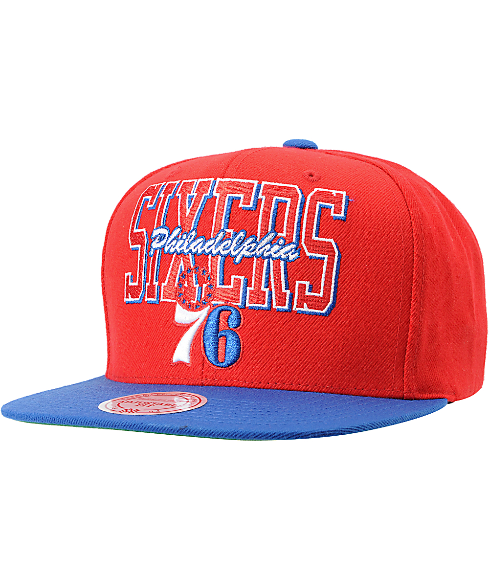 red 76ers hat
