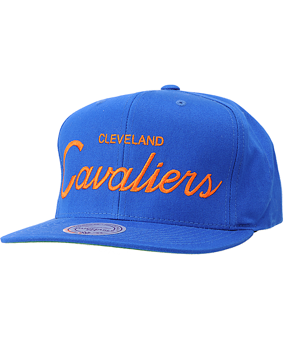 mitchell and ness cavs hat