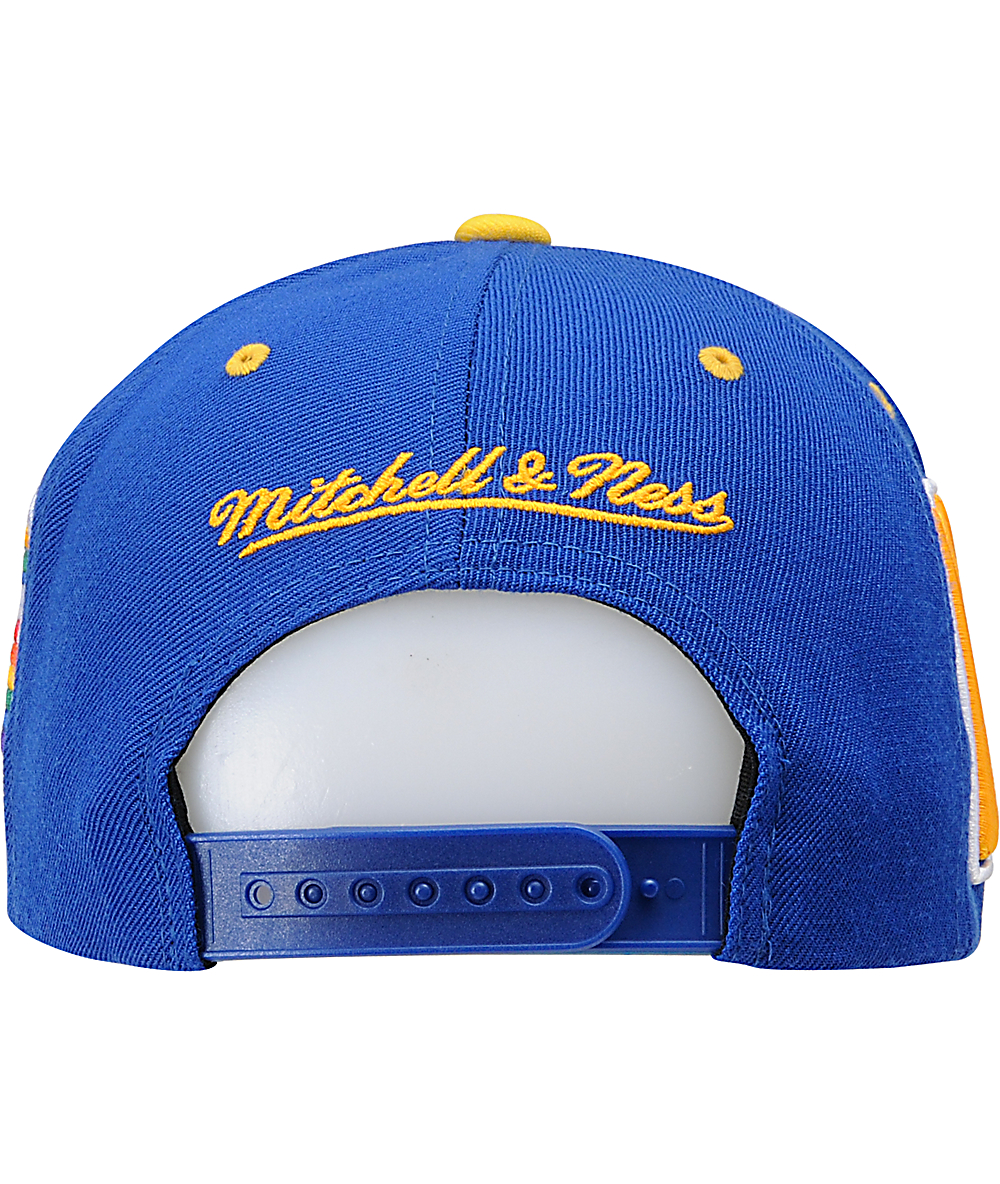 NBA Mitchell and Ness Denver Nuggets Wordmark Snapback Hat | Zumiez