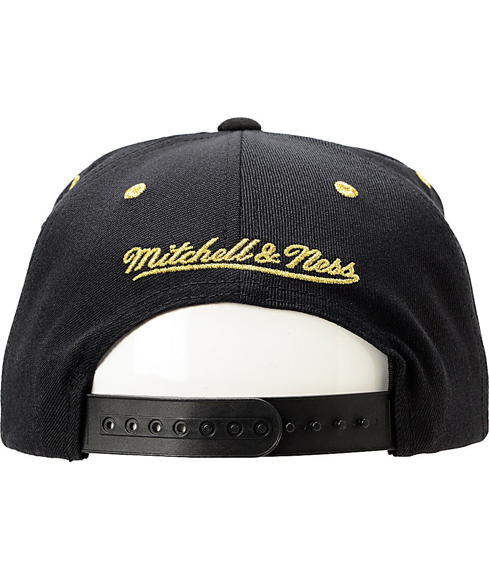 black and gold la hat