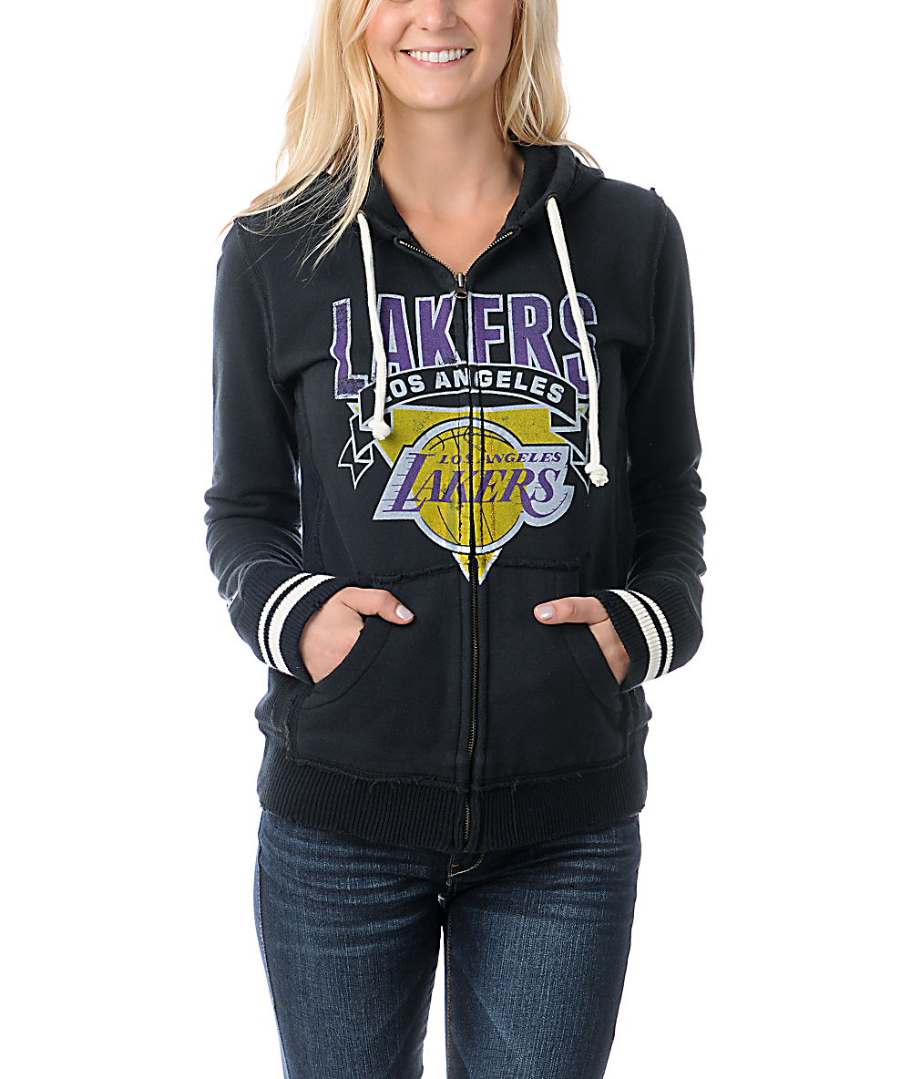 lakers zip up