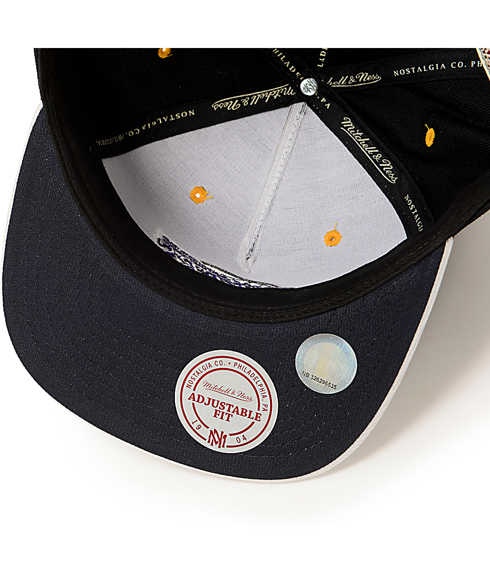 lakers visor hat