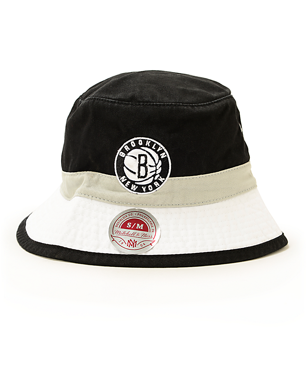 mitchell and ness bulls bucket hat