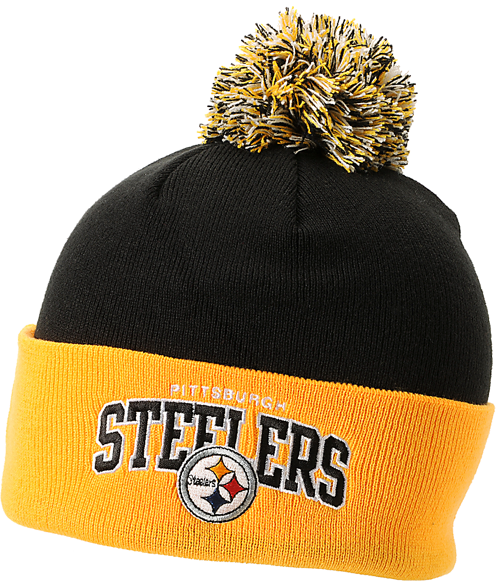 mens steelers beanie