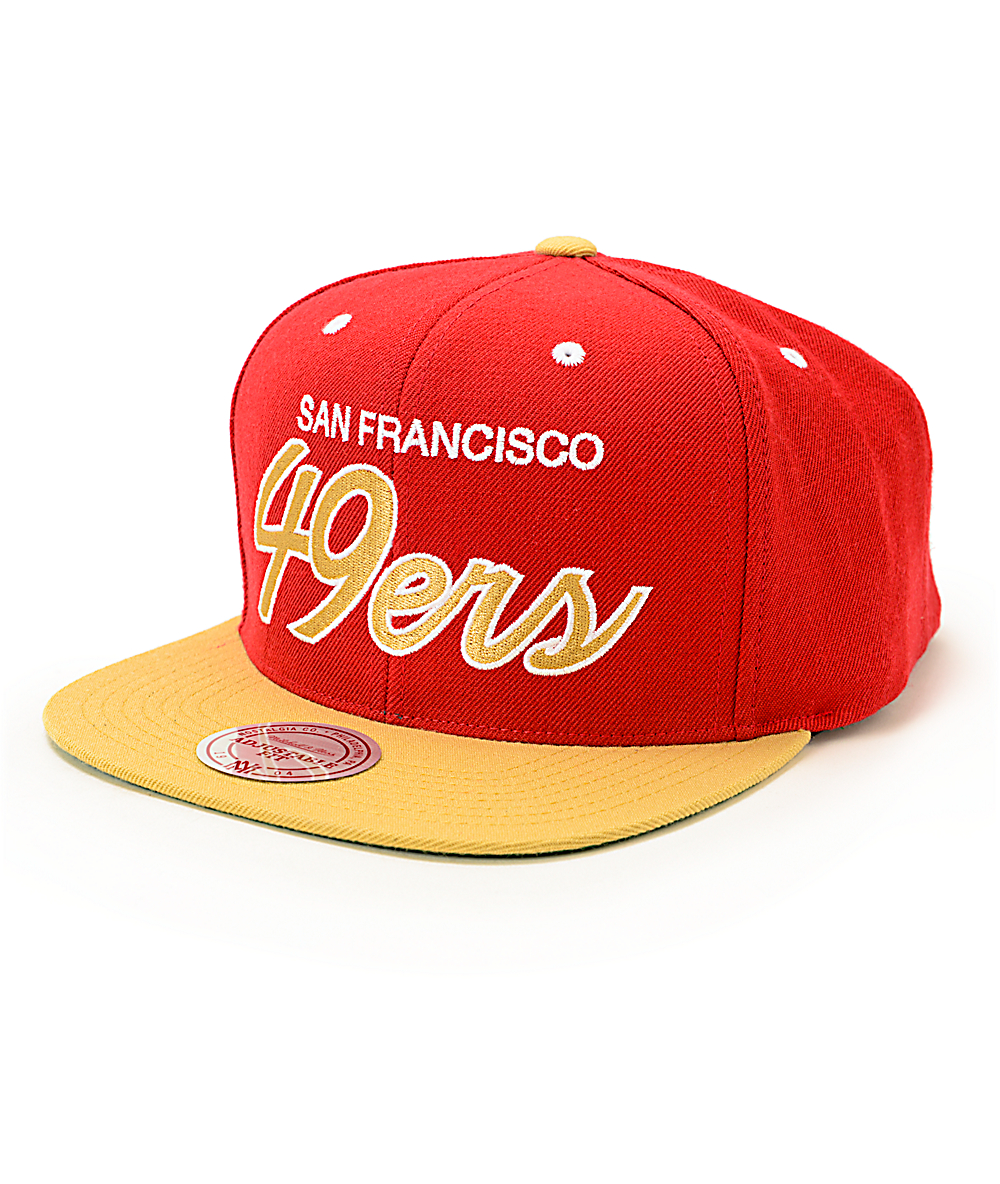 49ers script hat