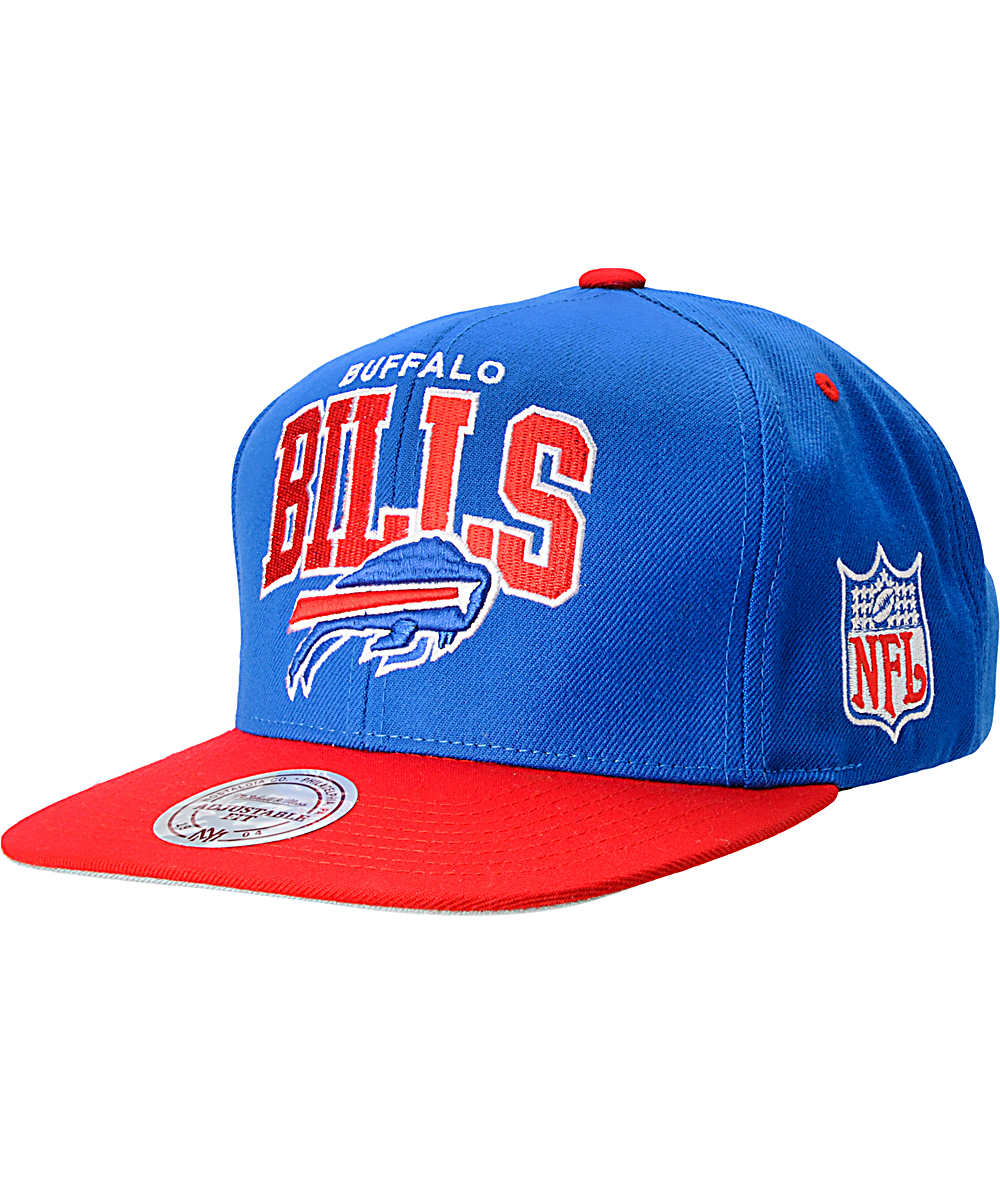 Ness Buffalo Bills Blue Snapback Hat 