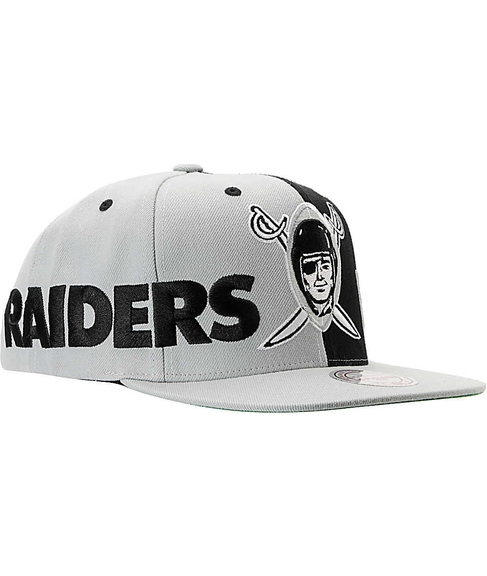 los angeles raiders hat mitchell and ness