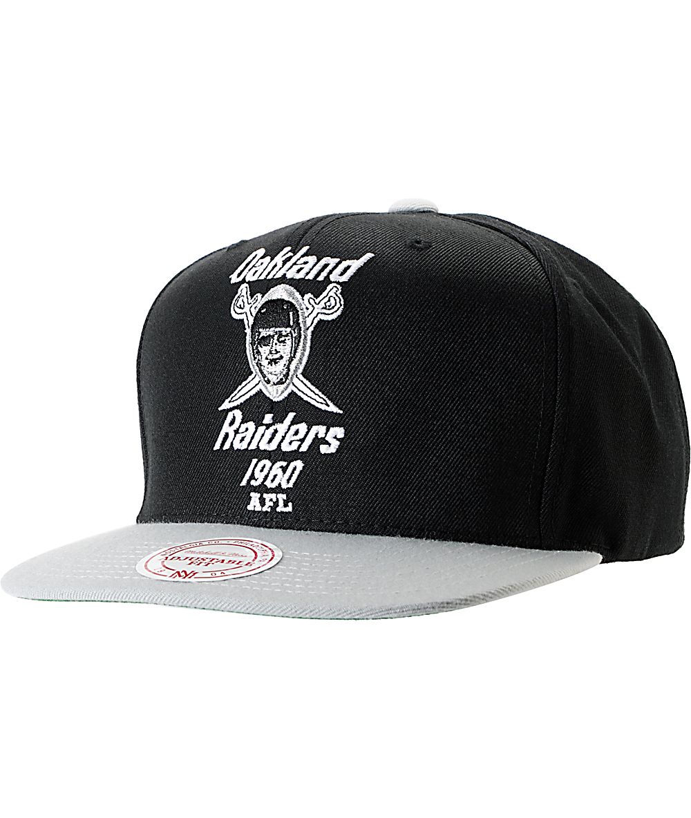 raiders hat snapback