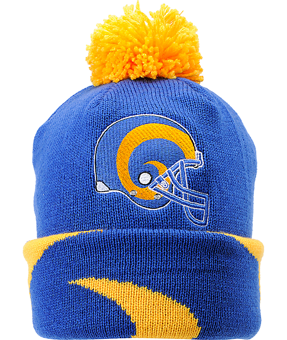mitchell and ness rams hat