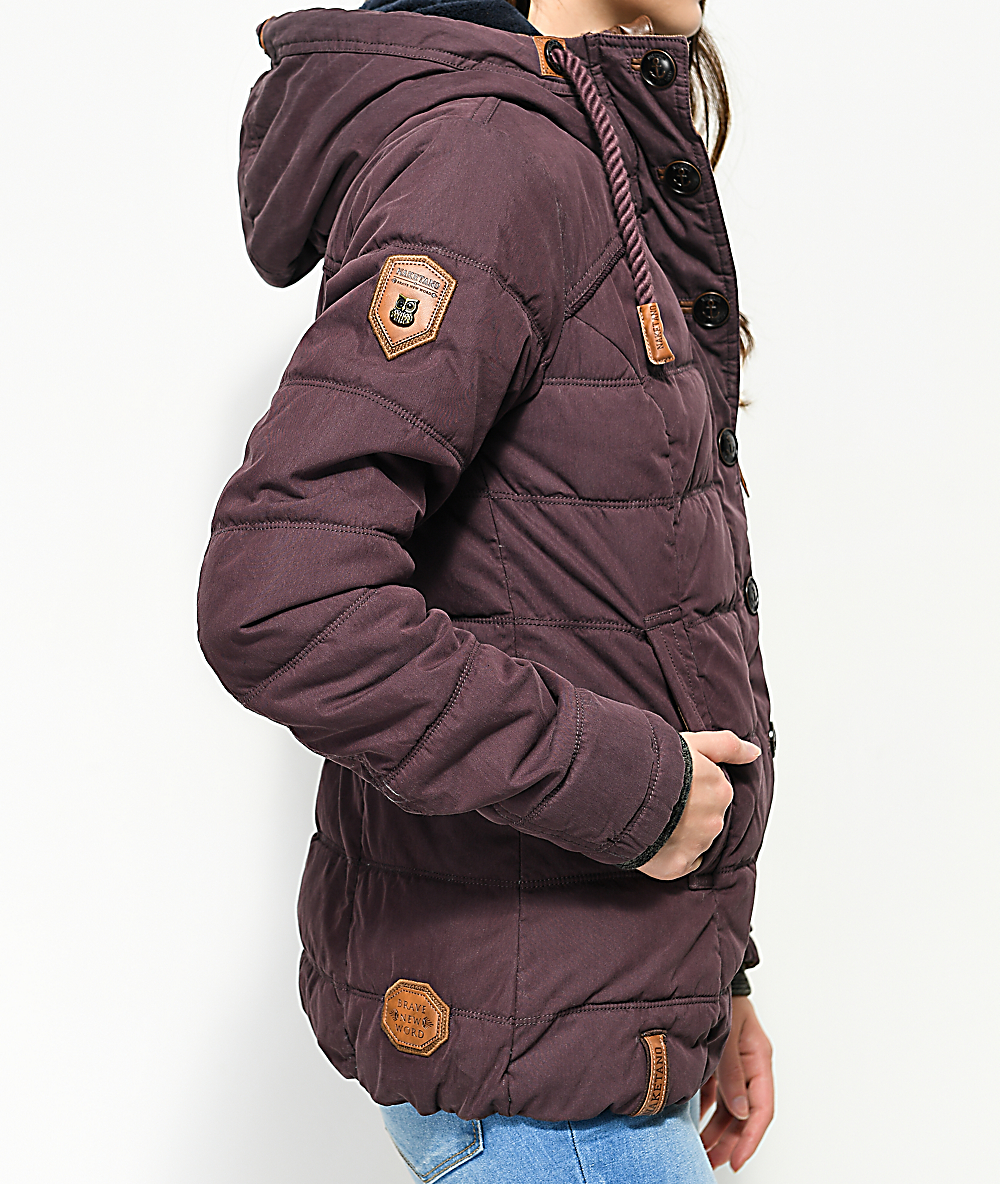 Naketano Breakfast Club Aubergini Jacket Naketano Breakfast Club Aubergini Jacket