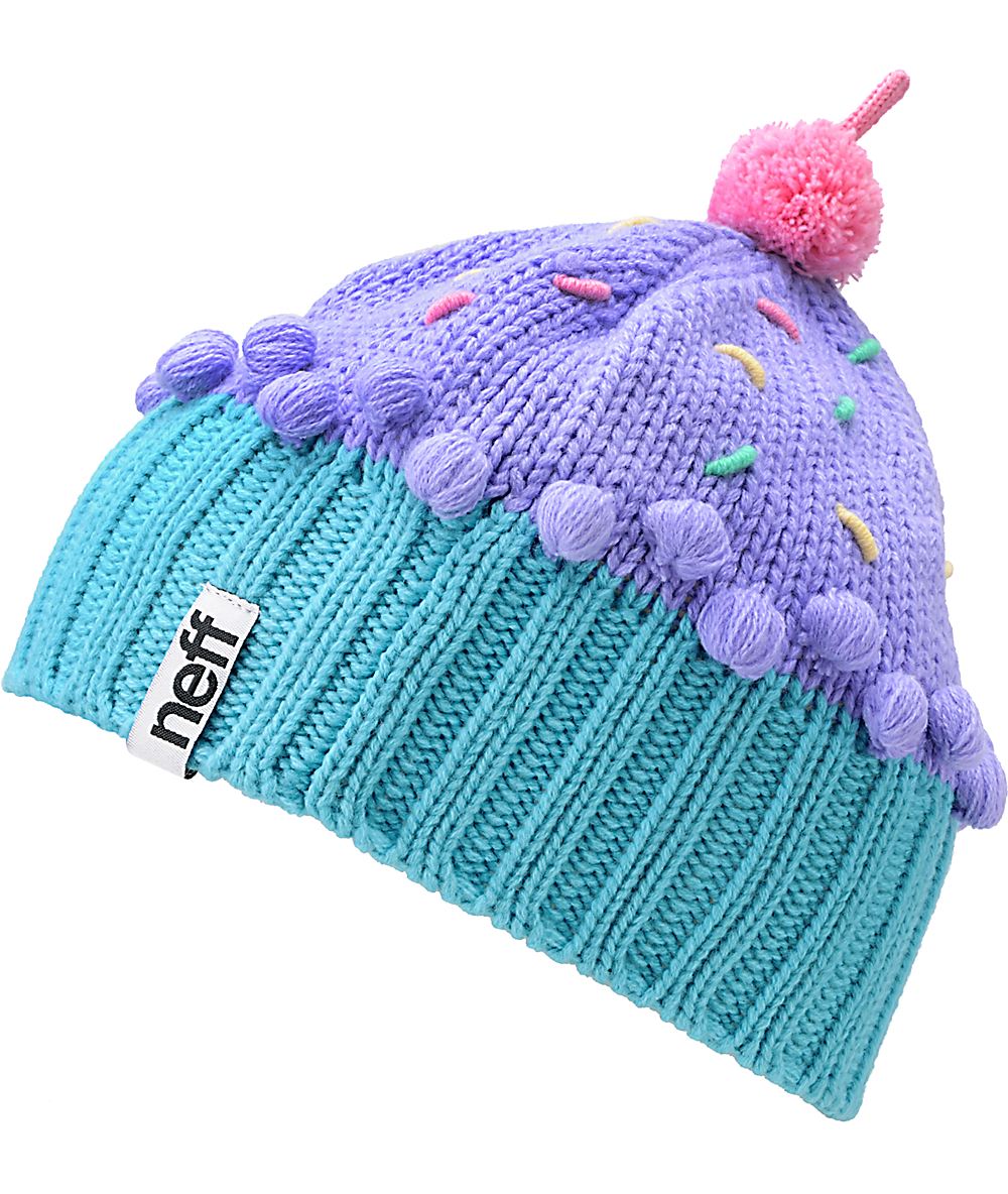 neff cupcake beanie