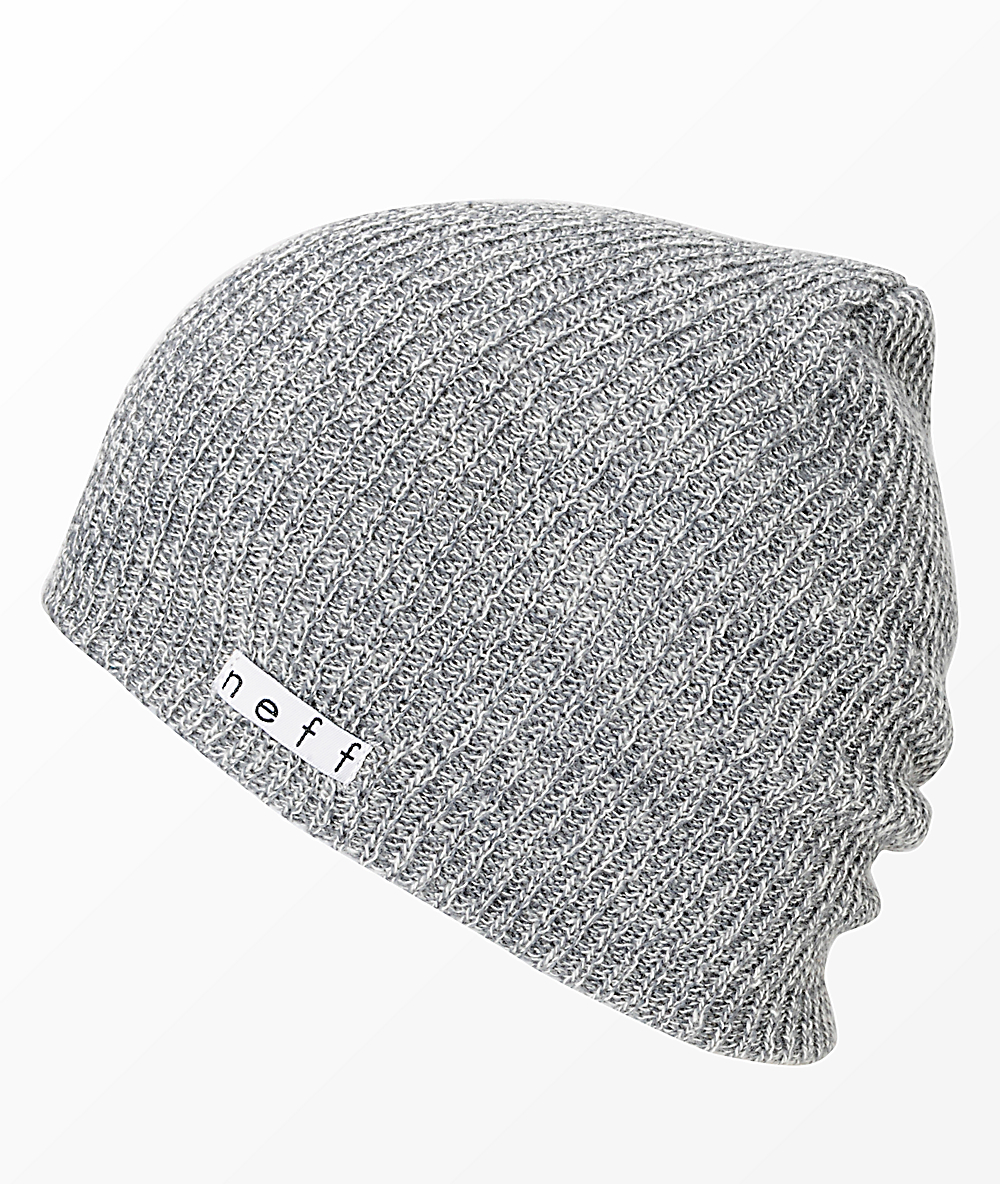 neff gray beanie