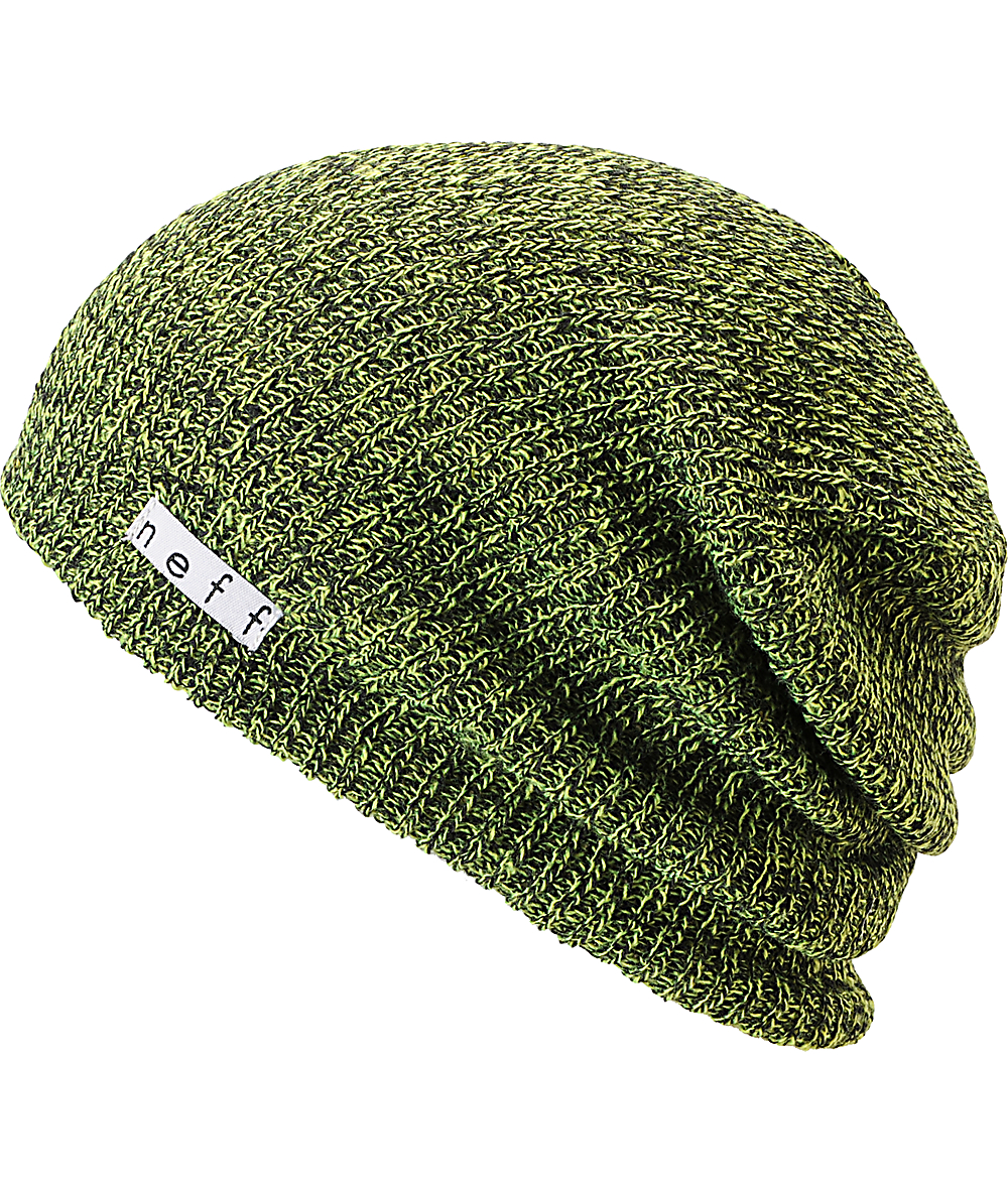 green neff beanie