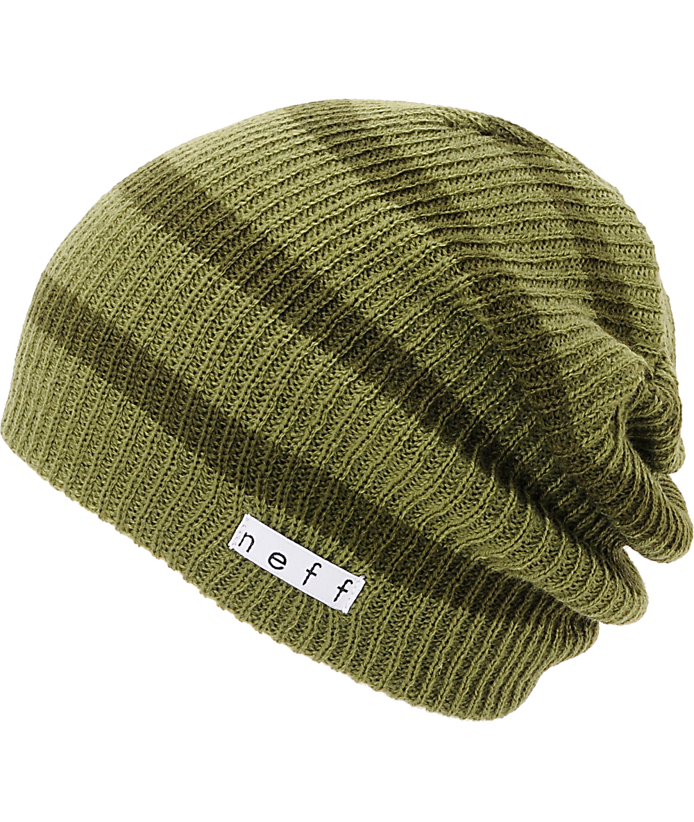 green neff beanie