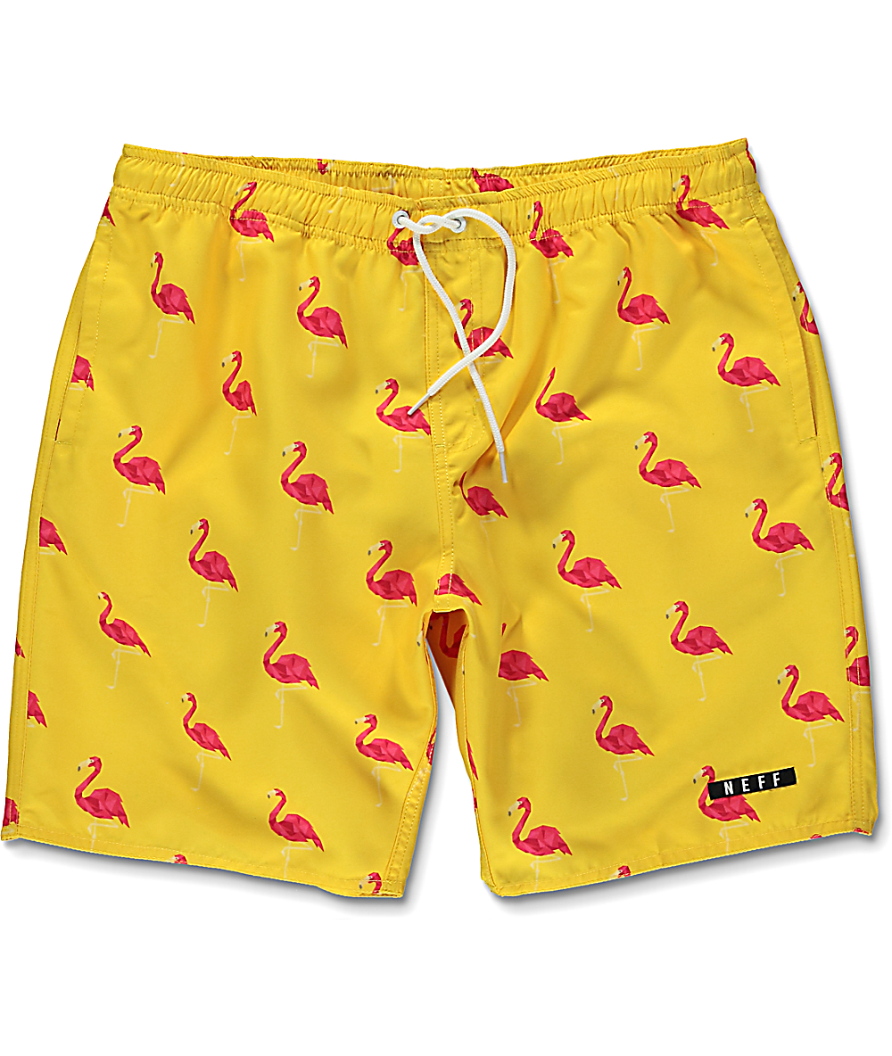 flamingo swimming shorts