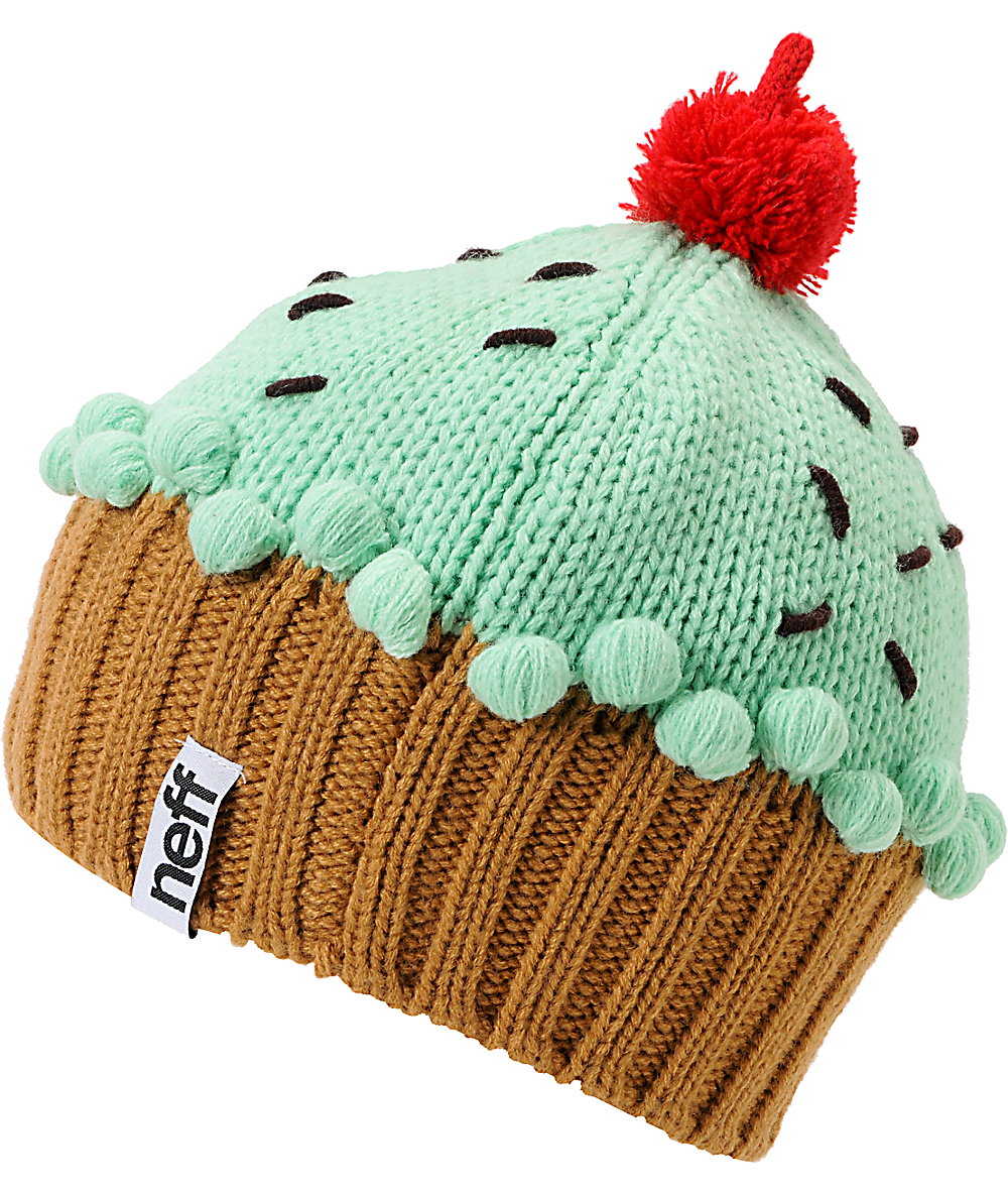 neff cupcake beanie