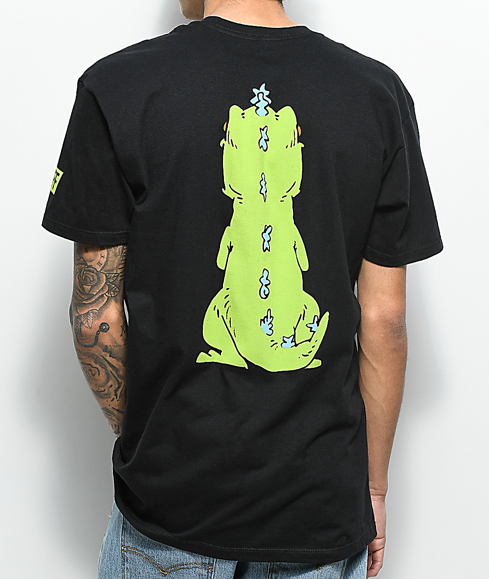 Neff Reptar Rugrats Black T Shirt Zumiez