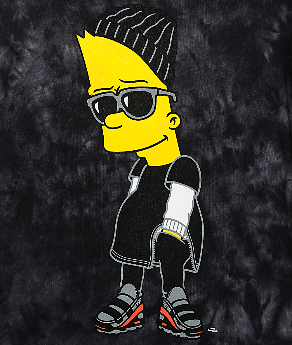 Neff x The Simpsons Steezy T-Shirt | Zumiez