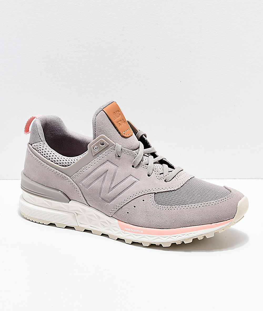 new balance 574 pink and blue