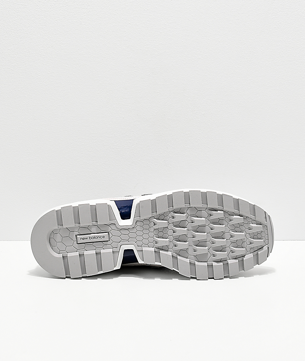 new balance lifestyle men's 574 sport nimbus cloud & white shoes