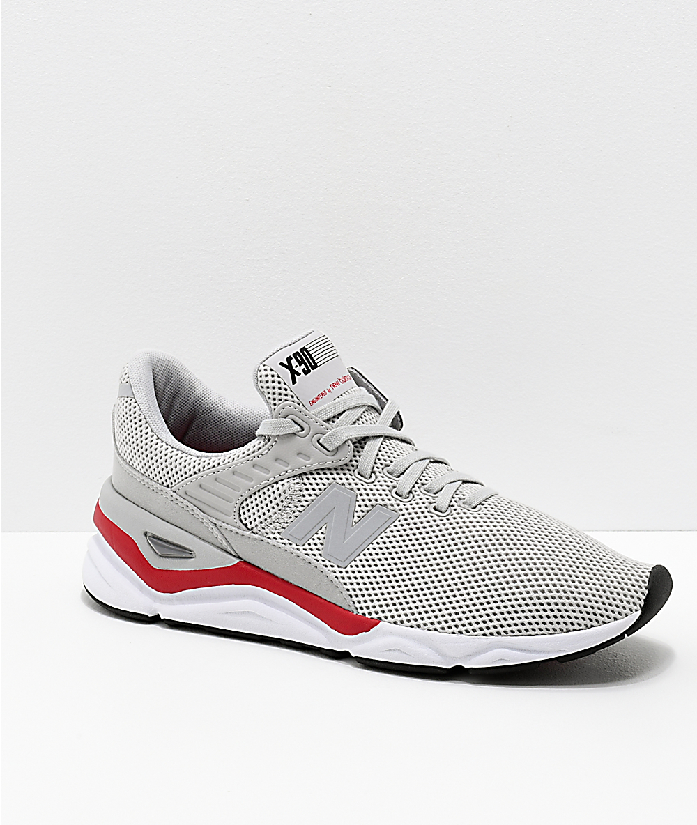 new balance x90 red