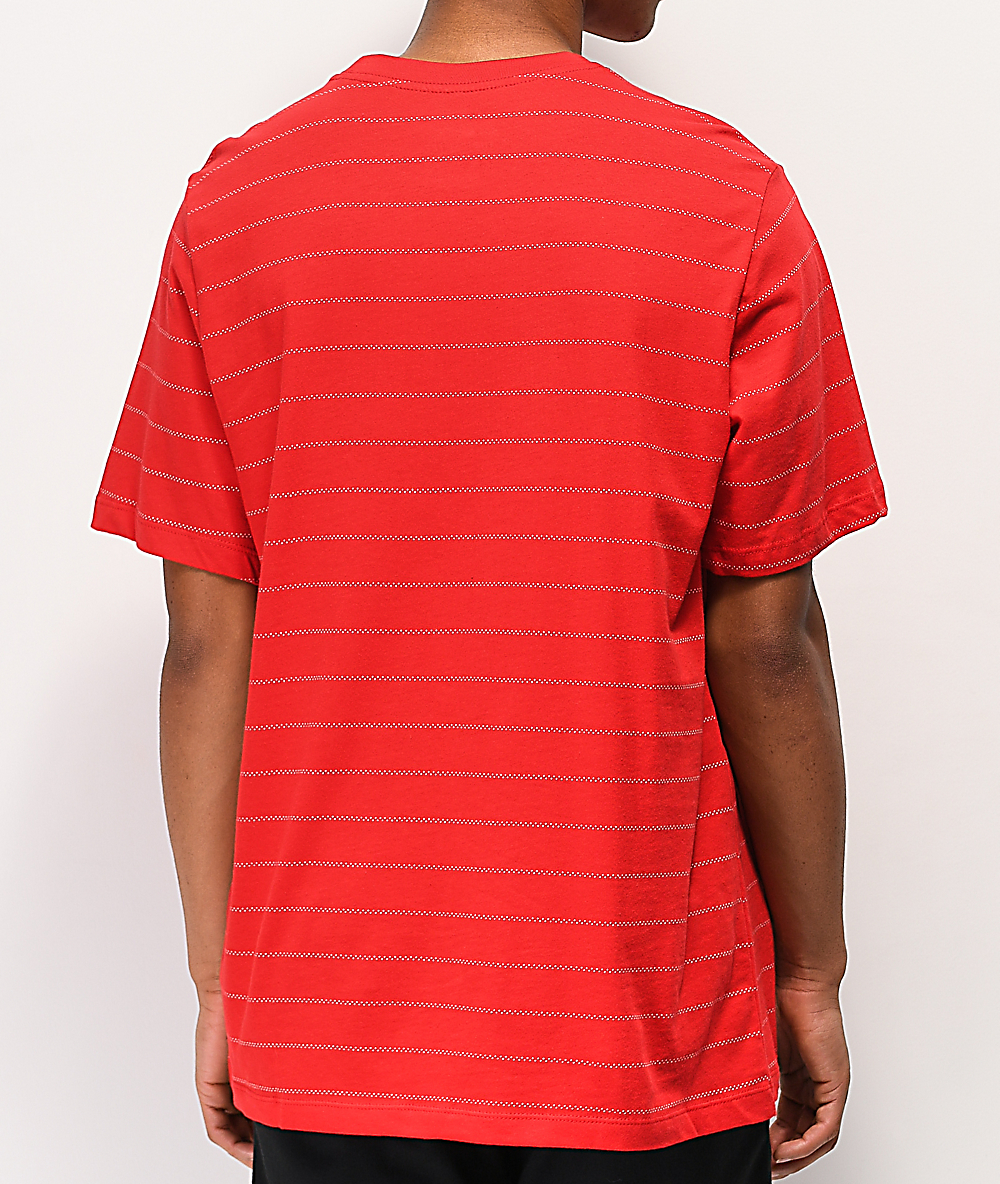 camisetas nike hombre rojas