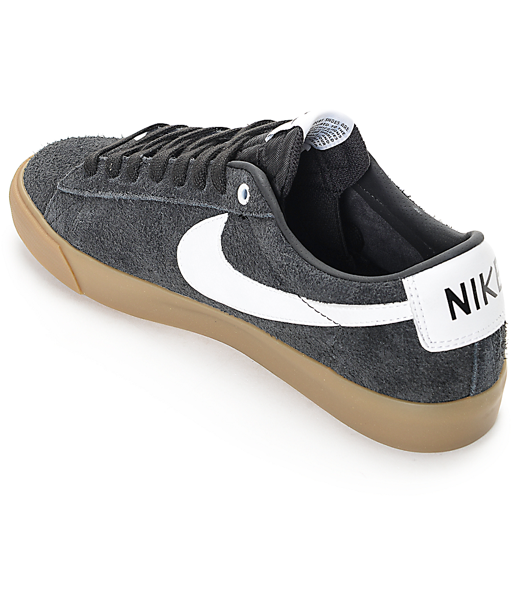 nike black suede gum sole