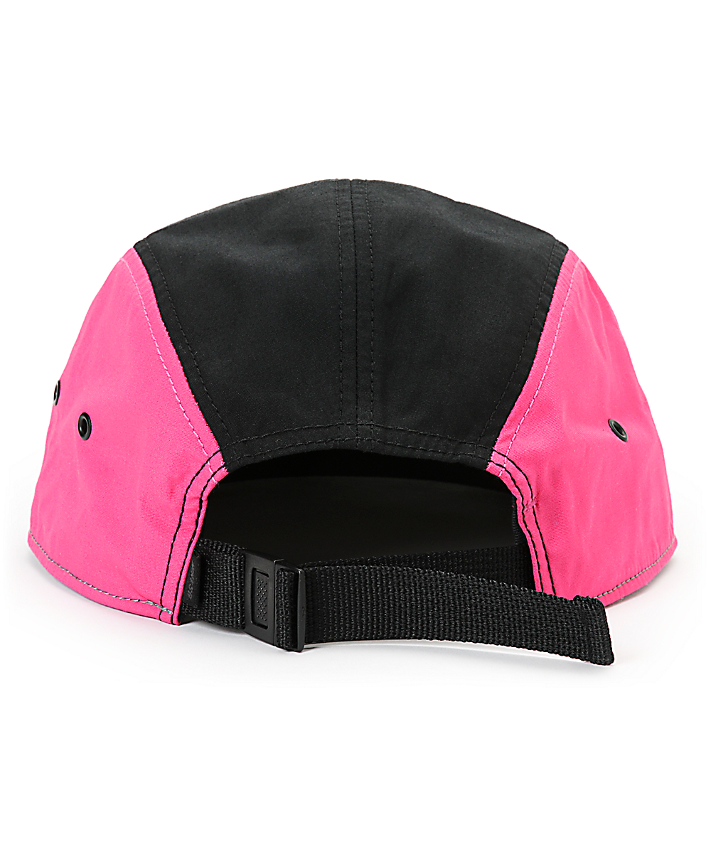 pink and black nike hat