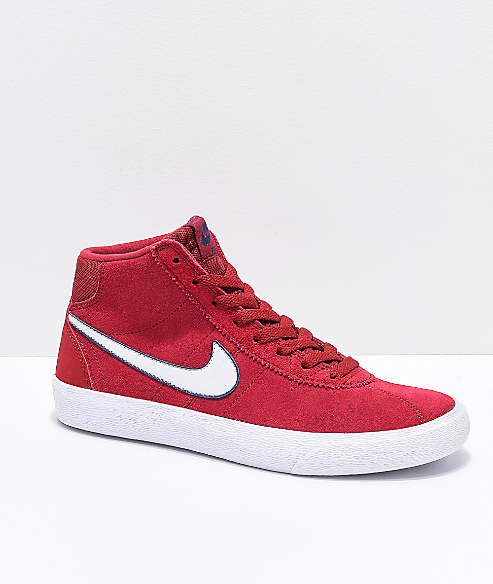 nike sb bruin red